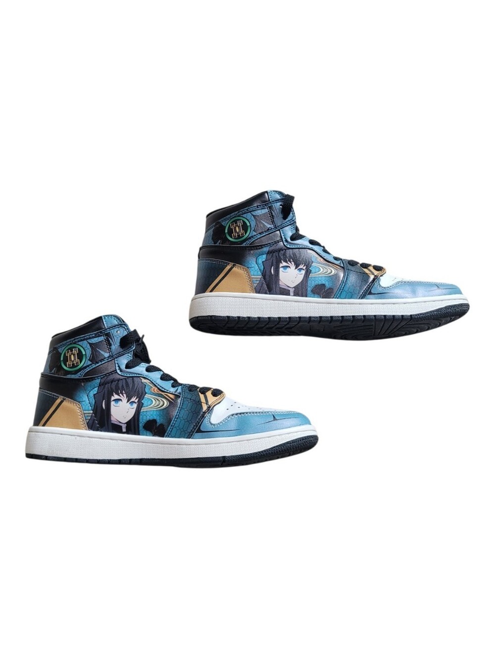 *New* Gear Anime Muichiro Tokito Sneakers Mid Top Demon Slayer Unisex Shoes